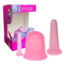 Copo Ventosa Silicone Antirrugas Celulite Flacidez Kit Com 3 Foto  mini 1