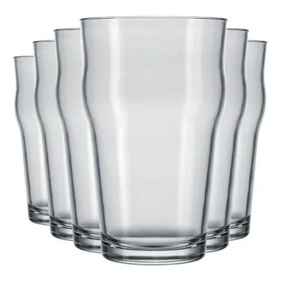 Copos Cerveja Stout 473ml Nadir Com 6 - Incolor - 473 Foto 1