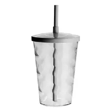 Copos De Acrílico Com Canudo E Tampa 700ml 6pcs Copo Twister Cor Transparente Foto mini  3