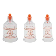 Copos Para Ventosa - Kit Com Tam. 3, 4 E 5 Foto mini 1