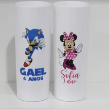 Copos Personalizados Para Festa - Kit 10 Copos. Cor Branco Foto mini 2