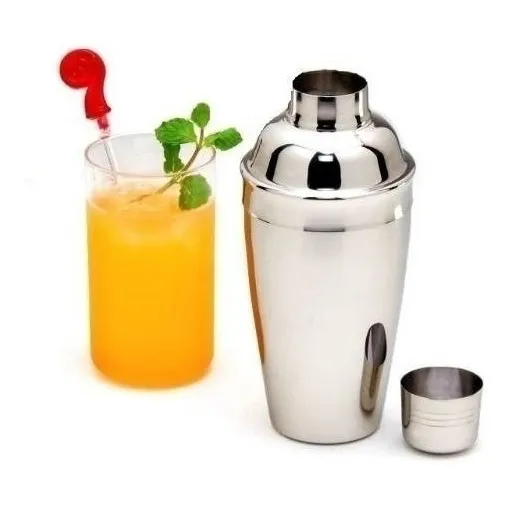 Coqueteleira 500 Em Aço Inox P/ Drinks Batida Caipirinha Foto 1