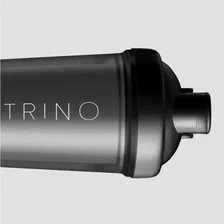 Coqueteleira Academia - Com Filtro + Cor Preta Alto Brilho 600ml Com Escala Shakeira Suplemento Whey Protein Creatina Pré Treino Musculação Perda Peso Ganho Massa Nutrino Foto mini  3