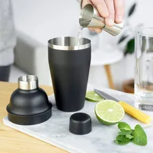 Coqueteleira Aço Inox 500ml C/ Coador Drinks Caipirinha Bar Foto mini 4