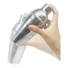 Coqueteleira Inox 500ml + Dosador De Wisky Inox Para Drinks Foto mini 4