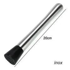 Coqueteleira Inox 500ml Profissional Drinks Barman + Socador Foto mini  3