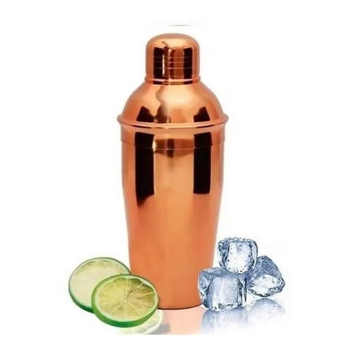Coqueteleira Inox Cobre Rose Gold 500ml Foto 1