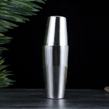 Coqueteleira Inox Com 2 Copos 400ml E 600ml Foto mini  3