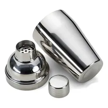 Coqueteleira Inox Com Socador Aço Inox Kit Bartender Cor Prateado Foto mini 1