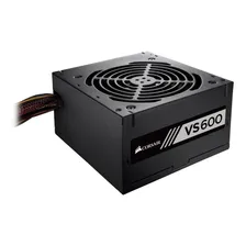 Cor da fonte Corsair Vs600 600w 80 Plus White Certific Pc Hf Gamer: preto Foto  mini 1