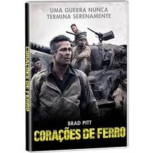 Corações De Ferro Dvd Original Lacrado Brad Pitt Foto mini 1