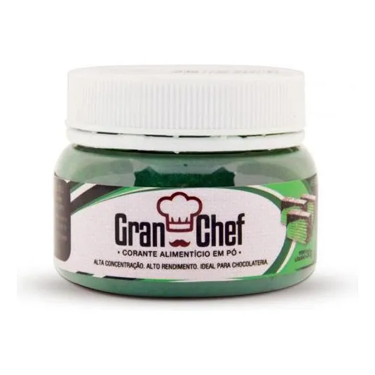 Corante Gran Chef Lipossolúvel Verde 30g Foto 1