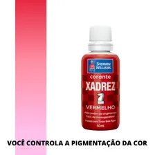 Corante Liquido Xadrez 50ml - Varias Cores Cor Vermelho Foto mini 1