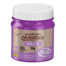 Corante P/ Chocolate Violeta 12g Mix Foto  mini 1