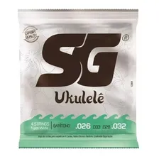Corda 026 Nylon Para Ukulele Baritono Sg Encordoamento 10984 Foto  mini 1