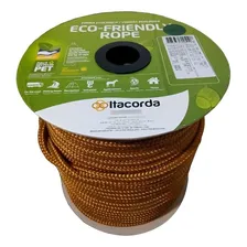 Corda 12mm Ouro Trançada Pet Itacorda 117 Metros Foto mini 1