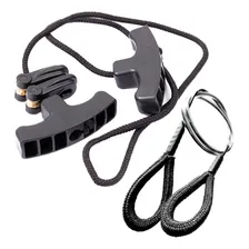 Corda Auxiliar Puxador + Cabo Guia Arma Balestras Mais Fácil Cor Preto Foto mini  2