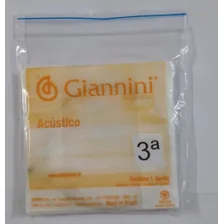 Corda Avulsa Giannini Violão Aço Bronze 3ª Sol Kit Com 6 Un Foto mini  3
