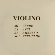 Corda Avulsa Mi Para Violino Mauro Calixto 4/4 Foto mini 4