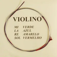 Corda Avulsa Para Violino Mauro Calixto 4 Quarta Corda Sol Foto mini 3