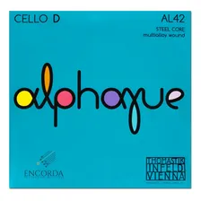 Corda Avulsa Ré (d) Violoncelo Thomastik Alphayue Cello Al42 Foto mini 1