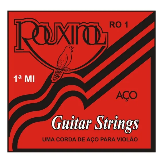 Corda Avulsa Rouxinol 1ª Mi Para Violão Aço R-1 Foto 1