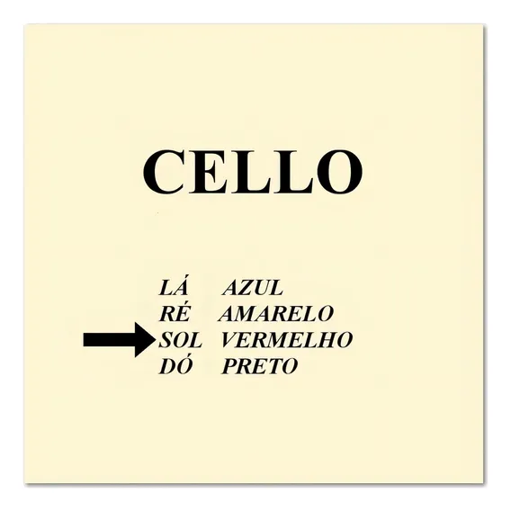 Corda Avulsa Sol Cello Violoncelo Mauro Calixto Foto 1