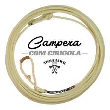 Corda Campeira Tomahawk Com Cirigola 13,6 Mts Cor Cinza Foto  mini 1