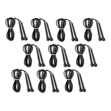 Corda De Pular Kit Com 10 Speed Rope Ajustável Agilidade Pvc Foto  mini 1