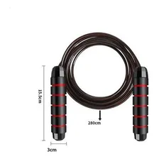 Corda De Pular Speed Rope Rolamento 3m Cabo De Aço Foto mini 2