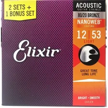 Corda Elixir Bronze Leve 3 Pague 2 Foto  mini 1