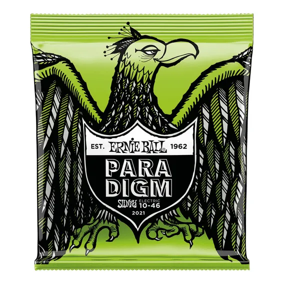 Corda Ernie Ball 010 Regular Slinky Paradigm Para Guitarra Foto 1