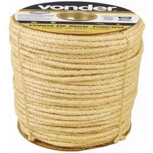 Corda Fio Sisal Natural Rolo 6mm X 400m 3 Pernas Foto mini 1
