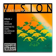 Corda Lá Avulsa Para Violino Thomastik Vision Solo Titanium Foto mini 1