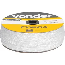 Corda Multifil Trançada 6mm X 165m Branca Carretel Vonder Foto  mini 1