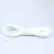 Corda Multiuso 4mm Pp Polipropileno Branca Varal 30 Metros Foto mini  3