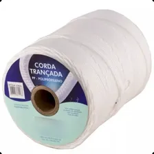 Corda Polipropileno Trançada Branca 8mm X 200mts Riomar Foto  mini 1