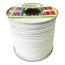 Corda Pp Branco 5mm Carretel 250 Metros 21116 Firmeza Foto mini 1