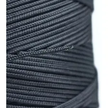 Corda Preta 2mm Poliéster Trançada 1kg Resistente Amarração Foto mini 2
