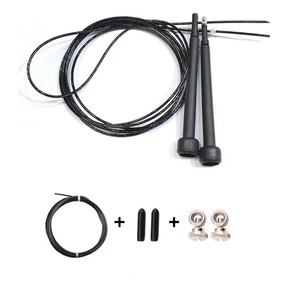 Corda Profissional Crossfit Speed Rope Aluminio Com Giro Foto 1