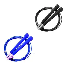Corda Pular Cross Speed Rope Cabo De Aço 3 Mts Com Rolamento Foto mini  3