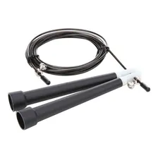 Corda Pular Cross Speed Rope Cabo De Aço 3 Mts Com Rolamento Foto mini  2