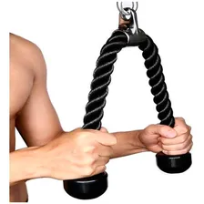 Corda Puxador Triceps Para Cross Over Profissional Academia Foto mini 3