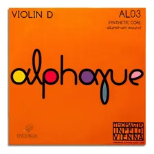 Corda Ré Avulsa Para Violino Thomastik Alphayue Al03 Foto mini 1