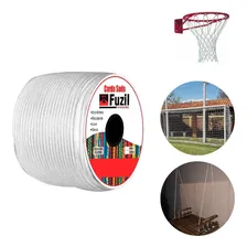 Corda Seda Carretel Branca Virgem Pp 10mm Rolo 190m - Fuzil Foto mini  3