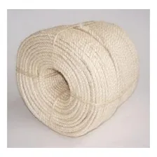 Corda Sisal 12mm Rolo 220mts Rasada Artesanato Decoração Foto mini  2