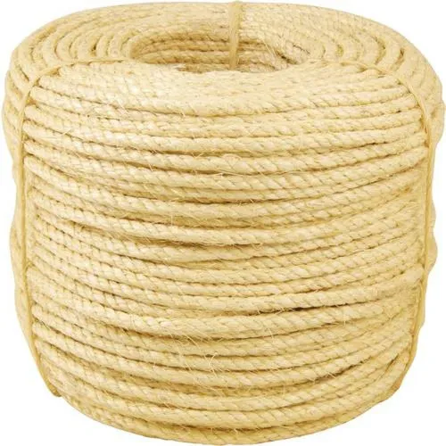 Corda Sisal Natural 8mm 25 Metros Foto 1