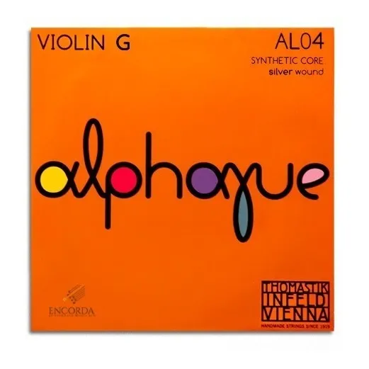 Corda Sol Avulsa Para Violino Thomastik Alphayue Al04 Foto 1