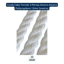 Corda Torcida 3 Pernas Polipropileno 12mm 5m Foto mini  2