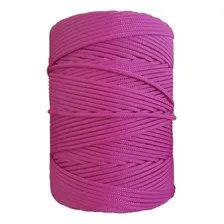 Corda Trançada 3,0mm (seda) Cordaville - Rolo Com 207 Metros Cor Rosa Foto  mini 1